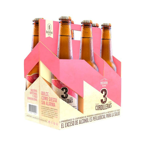 CERVEZA 3CORDILLERAS 300 ML ROSADA